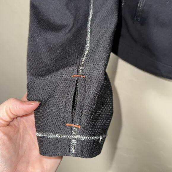 Harley Davidson Hd performance full zip log sleeve top - Picture 7 of 10